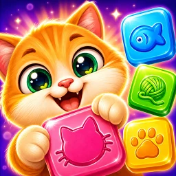 Cute Cats: Triple Tile Puzzle 아이콘